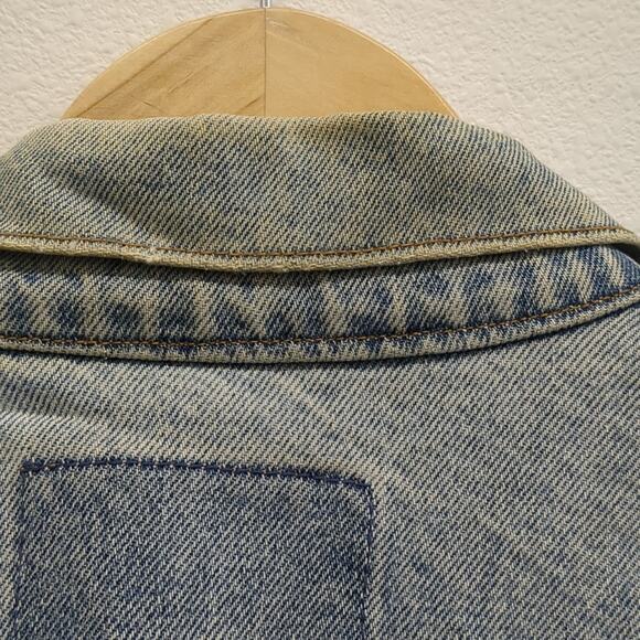 Gap Blue Jeans vintage cotton Denim Jacker size L - Picture 6 of 6